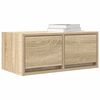 vidaXL Meuble TV chêne sonoma 60x31x25,5 cm bois d'ingénierie