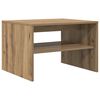 vidaXL Table basse Ch&ecirc;ne artisanal 60 x 50 x 40 cm Bois d'ing&eacute;nierie