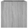 vidaXL Jardinière Sonoma gris 40x40x40 cm Bois d'ingénierie