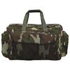 vidaXL Sac de p&ecirc;che imperm&eacute;able vert camouflage tissu oxford