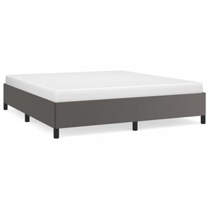 vidaXL Cadre de lit sans matelas gris 180x200 cm similicuir