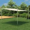 vidaXL M&acirc;t de parasol 200 cm Acier inoxydable