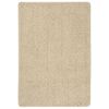 vidaXL Tapis shaggy antid&eacute;rapant Cr&egrave;me 120x170 cm