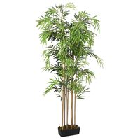 vidaXL Bambou artificiel 500 feuilles 80 cm vert