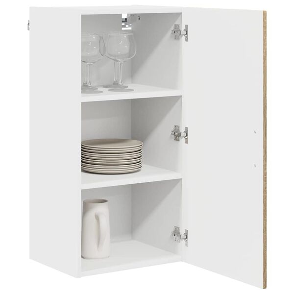 vidaXL Armoire de cuisine Kalmar Ch&ecirc;ne Sonoma 40 x 31 x 80 cm