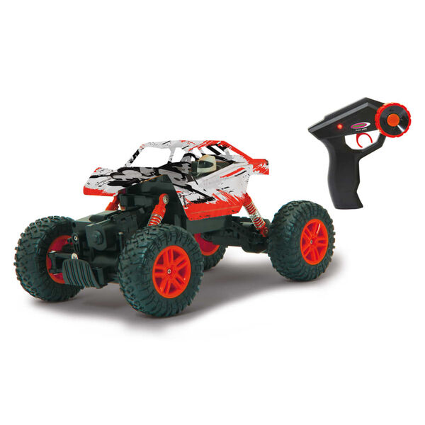JAMARA Chenille de colline t&eacute;l&eacute;command&eacute;e 4WD 2,4 GHz 1:18