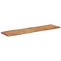 vidaXL Dessus de table 140x40x2,5 cm rectangulaire bois massif acacia