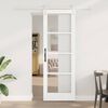 vidaXL Porte coulissante ORKDAL Blanc 73,5 x 211 cm