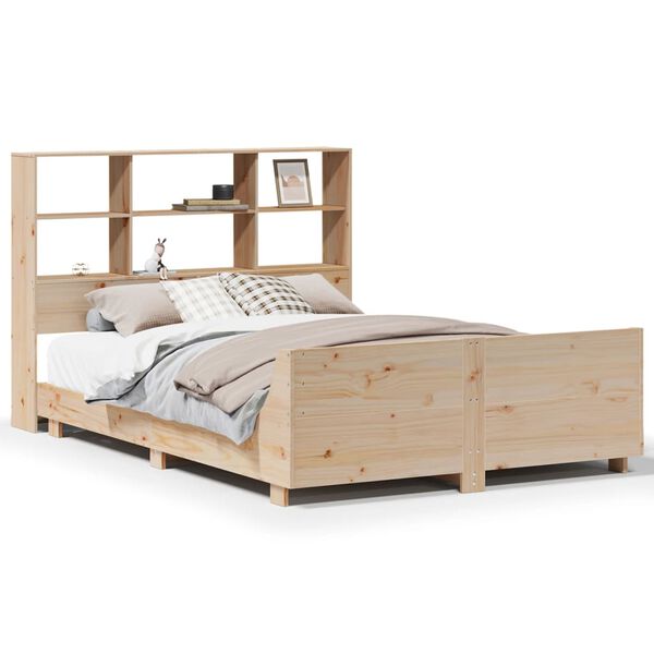 vidaXL Cadre de lit sans matelas 150x200 cm bois de pin massif