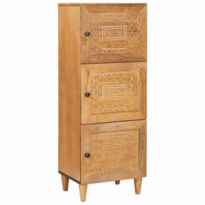 vidaXL Haut Armoire Marron clair 40 x 33 x 110 cm