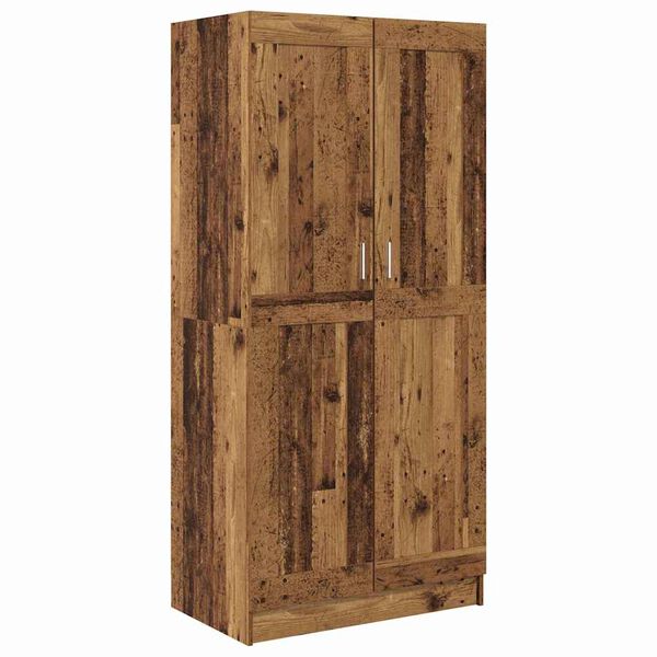 vidaXL Armoire Bois ancien 82,5 x 51,5 x 180 cm Bois d'ing&eacute;nierie