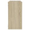 vidaXL Étagères cube murales 6 pcs Chêne sonoma 30x15x30 cm
