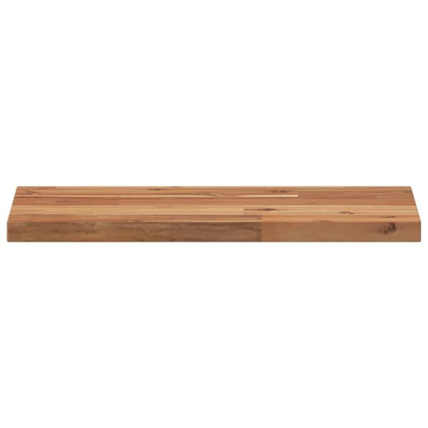 vidaXL &Eacute;tag&egrave;res flottantes 2 pcs 40x20x2 cm acacia massif &agrave; l'huile