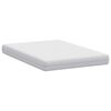 vidaXL Matelas Blanc 140 x 190 cm Ressort ensaché