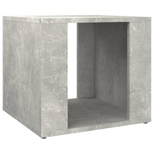 vidaXL Table de chevet Gris b&eacute;ton 41x40x36 cm Bois d'ing&eacute;nierie