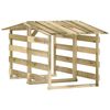 vidaXL Pergolas avec toits 2 pcs 100x90x100 cm Bois de pin impr&eacute;gn&eacute;