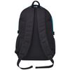 vidaXL Sac à dos d'école 40 L noir et bleu