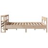 vidaXL Cadre de lit sans matelas 150x200 cm bois de pin massif