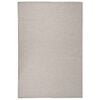 vidaXL Tapis &agrave; tissage plat d'ext&eacute;rieur 120x170 cm gris clair