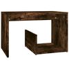 vidaXL Table d'appoint Ch&ecirc;ne fum&eacute; 59x36x38 cm Bois d'ing&eacute;nierie
