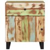 vidaXL Table de chevet 50x33x60cm Bois de récupération et d'ingénierie