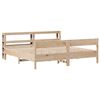 vidaXL Cadre de lit sans matelas 200x200 cm bois massif de pin