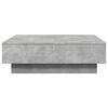 vidaXL Table basse Gris b&eacute;ton 90x90x28 cm Agglom&eacute;r&eacute;