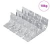 vidaXL Support 212 pcs Zinc&eacute; 106 x 55 x 1,5mm Acier