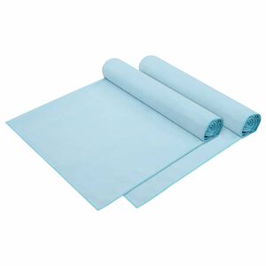 vidaXL Serviettes de Transat 2 pcs Bleu 210 x 75 cm