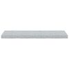 vidaXL &Eacute;tag&egrave;re murale flottante Gris b&eacute;ton 80x23,5x3,8 cm MDF