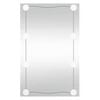 vidaXL Miroir mural avec lumi&egrave;res LED 40x60 cm verre rectangulaire