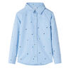 Chemise pour enfant bleu clair 104