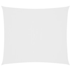vidaXL Voile de parasol tissu oxford rectangulaire 2x2,5 m blanc
