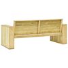 vidaXL Salon de jardin 4 pcs Bois de pin impr&eacute;gn&eacute;