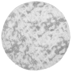 vidaXL Tapis Shaggy &agrave; poils longs NAVARRA gris argent&eacute; 240x240 cm