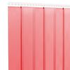 vidaXL Rideau de porte rouge 200 mmx1,6 mm 10 m PVC