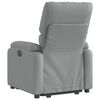 vidaXL Fauteuil inclinable Gris clair Tissu