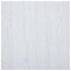 vidaXL Planches de sol 55 pcs Blanc 5,11 m&sup2; PVC
