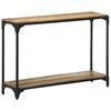 vidaXL Table console 110x30x75 cm Bois solide de r&eacute;cup&eacute;ration