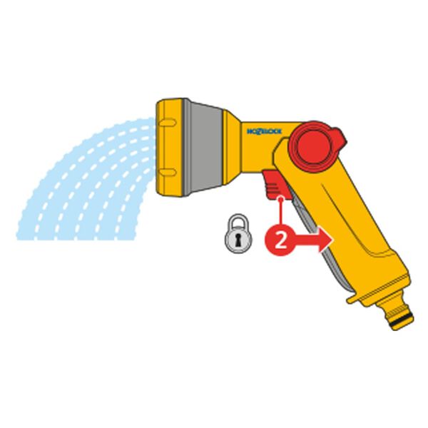 Hozelock Pistolet pulv&eacute;risateur avec ensemble de d&eacute;marrage Multi Spray