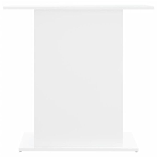 vidaXL Support d'aquarium Blanc 75x36x72,5 cm Bois d'ingénierie
