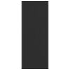 vidaXL Tapis d'entrée Autre Noir 120 x 300 cm Polyamide et PVC