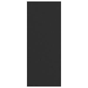 vidaXL Tapis d'entr&eacute;e Autre Noir 120 x 300 cm Polyamide et PVC