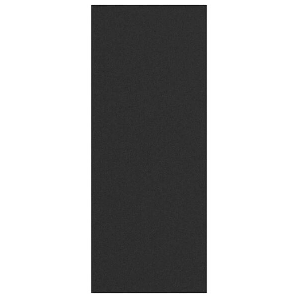 vidaXL Tapis d'entrée Autre Noir 120 x 300 cm Polyamide et PVC