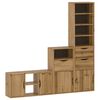 vidaXL Meubles TV 4 pcs avec rangement ODDA bois de pin massif
