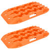 vidaXL Planche de traction 2 pc Orange 57,5 x 30,5 x 5,5 cm