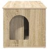 vidaXL Maison pour chat Sonoma 85 x 55 x 50,5 cm Bois d'ing&eacute;nierie