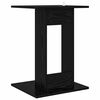 vidaXL Table d'appoint Ch&ecirc;ne noir 45 x 40 x 62,5 cm Bois d'ing&eacute;nierie