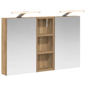 vidaXL Ensemble de Meubles de Salle de Bain 3 pcs 80 x 10,5 x 50 cm