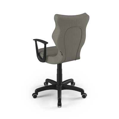 Entelo Chaise de bureau ergonomique NORM Gris BA-B-6-B-C-FC03-B